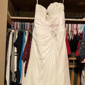 Maggie Sottero Strapless Wedding Dress